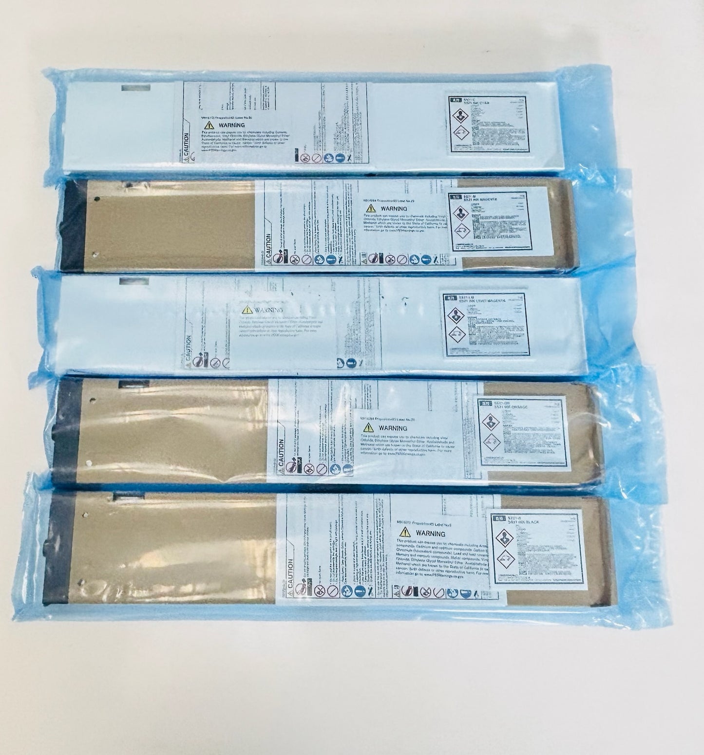 5 OEM Mimaki SS21, JV33 Cyan,Mag,Lt Mag,Orange & Black Ink SPC-0501 (2025-26)