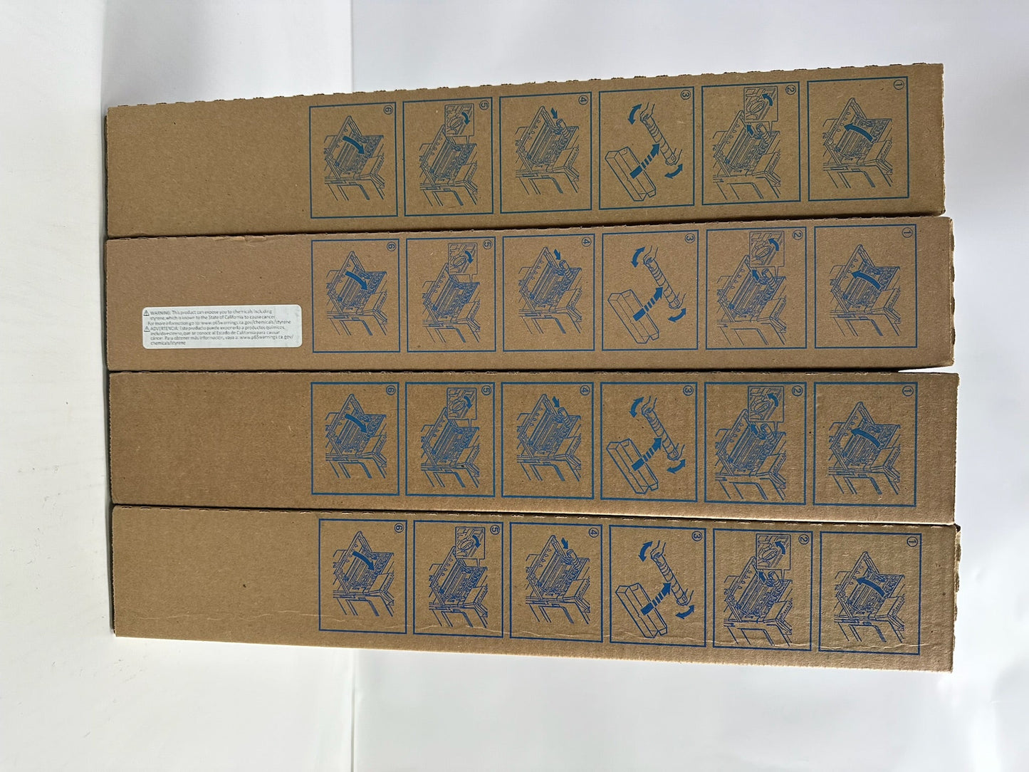 4 New Genuine Konica Minolta Bizhub C258,C308 CMMY Toners TN324 (NO Black)