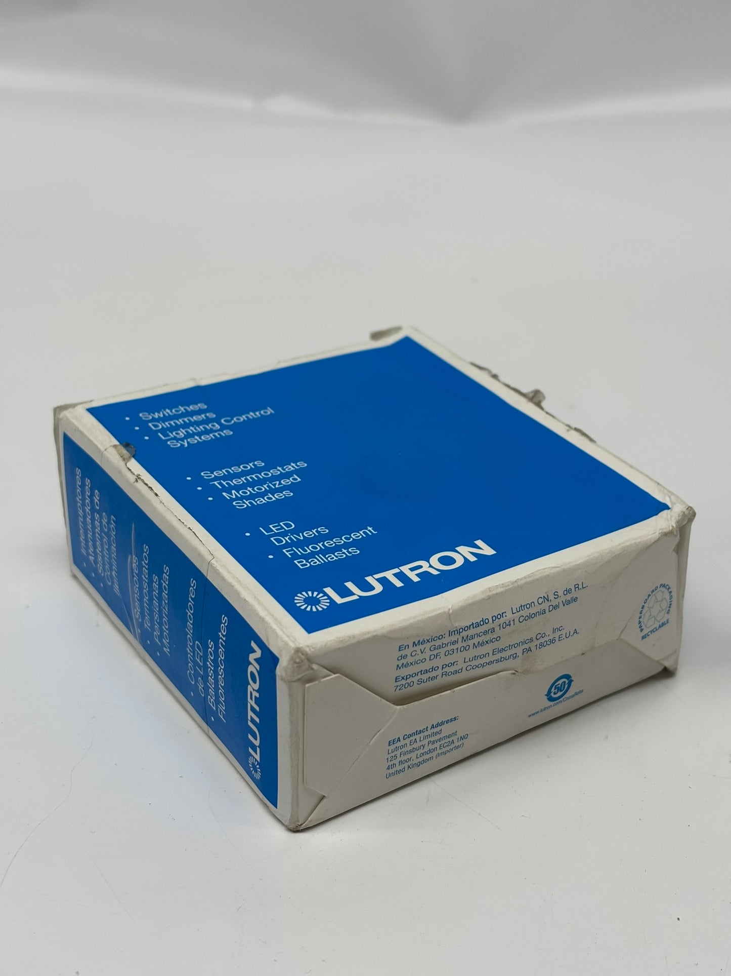 Lutron (LRF2-OCR2B-P-WH) Radio Powr Savr Wireless Vacancy Ceiling Sensor