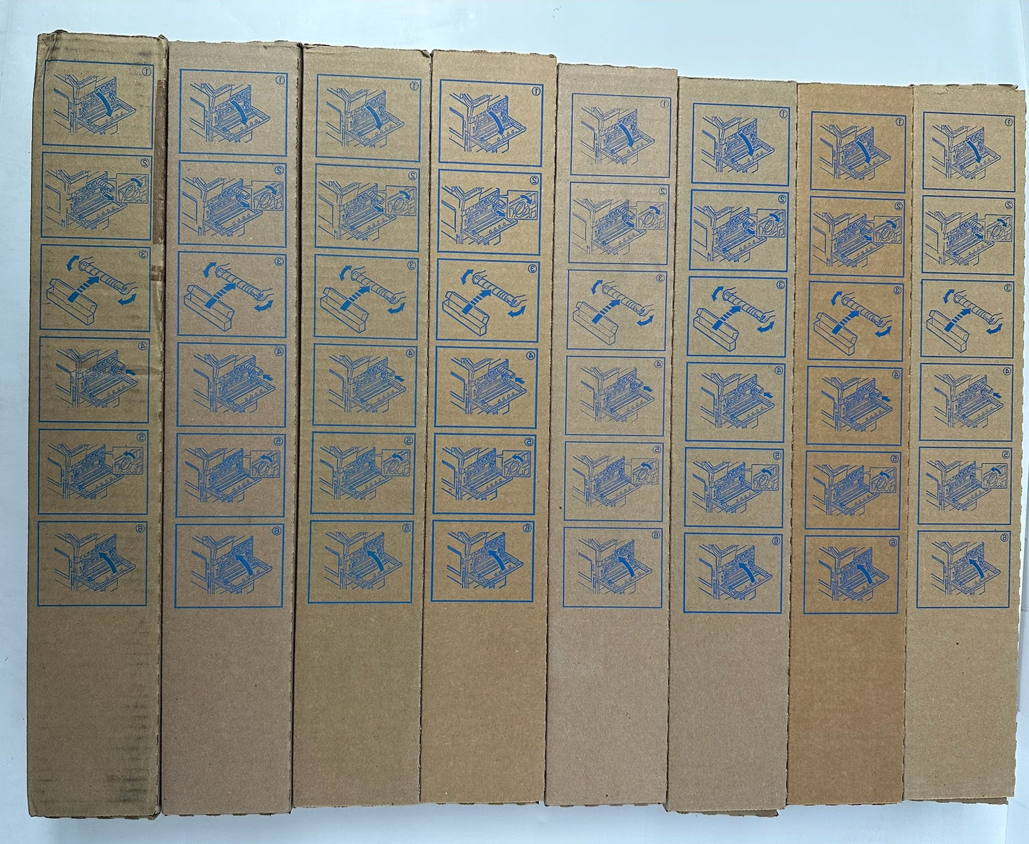 8 New Genuine Konica Minolta Bizhub C258,C308,C368 CCMMYYKK Toners TN324