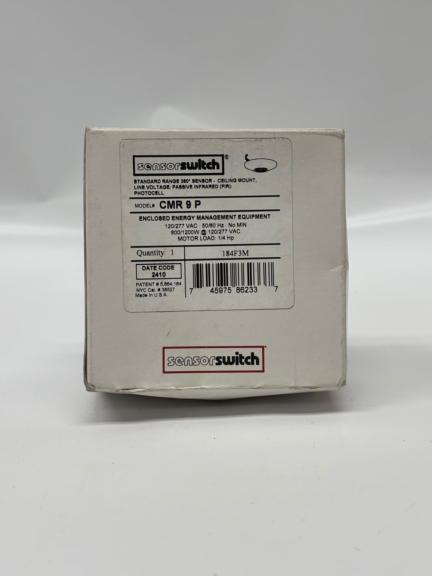 Acuity Controls Sensor Switch® CMR-9-P Line Voltage Occupancy Sensor