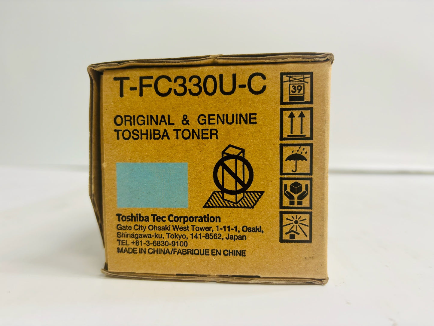 Genuine Toshiba E STUDIO 330AC,400AC Cyan Toner Cartridge T-FC330U-C