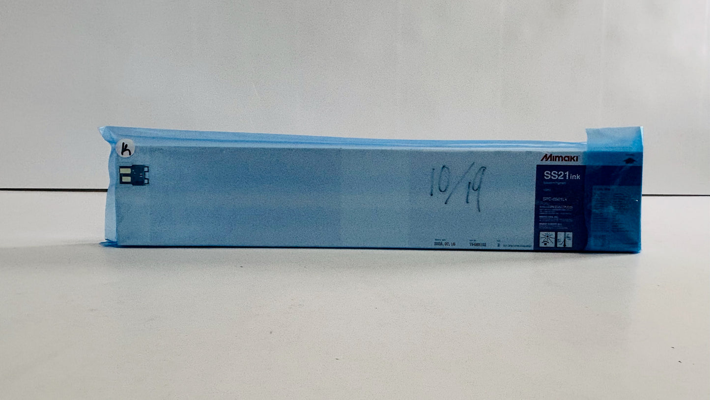 Open Genuine Mimaki JV33/CJV3 SS21 Light Black Solvent Ink SPC-0501LK (2025)