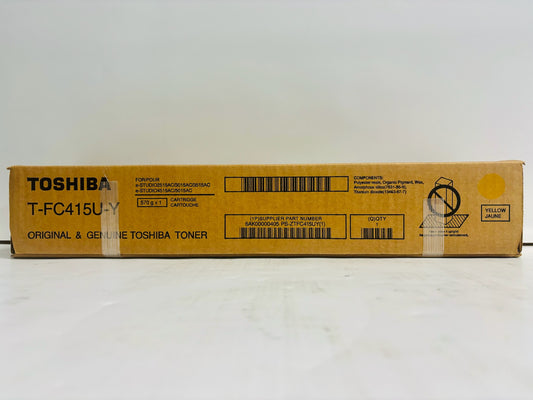 Genuine Toshiba E Studio 2515AC,3015AC Yellow Toner T-FC415U (Same Day Shipping)