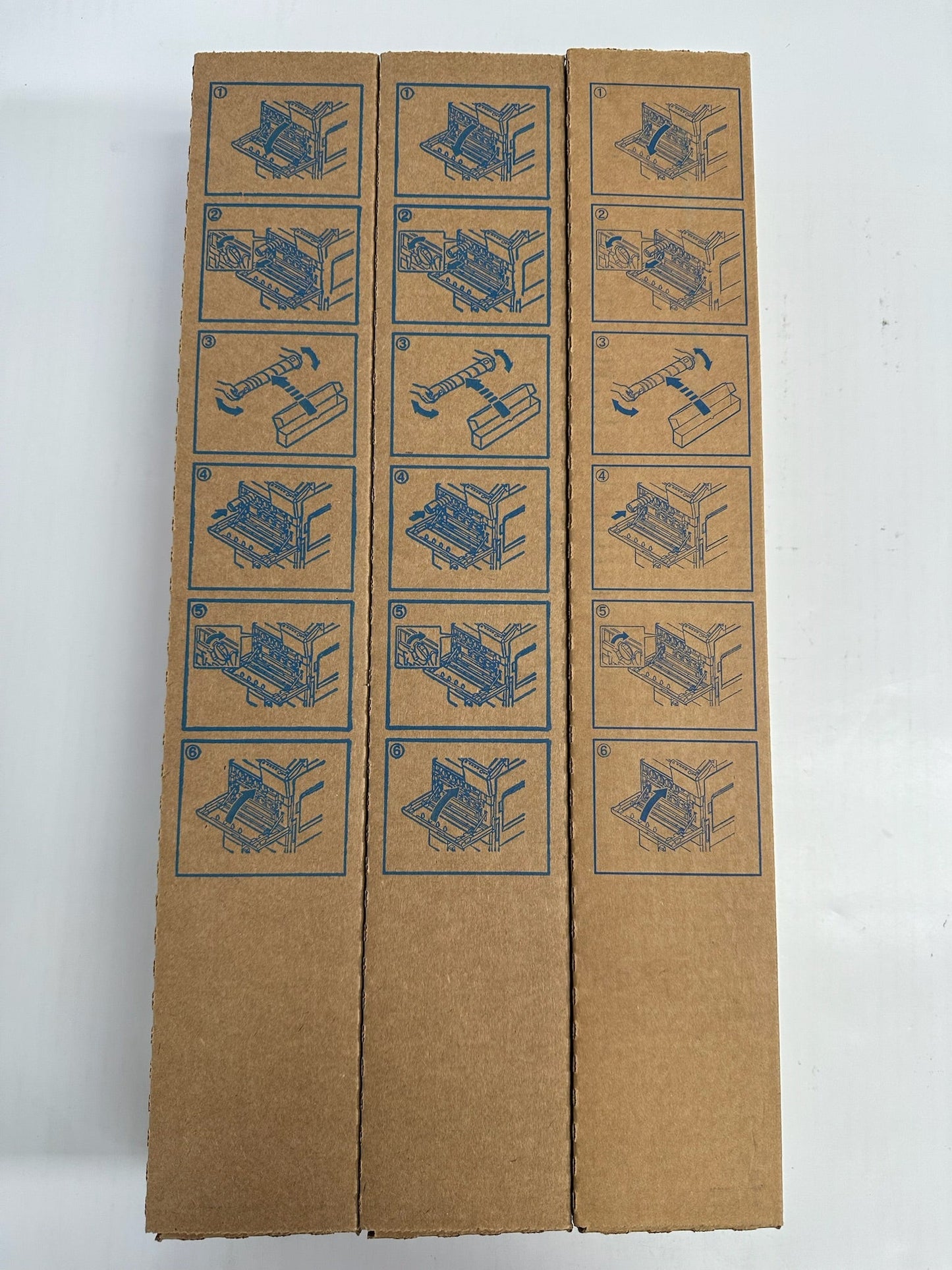 3 OEM Konica Minolta Bizhub C458,C558,C658 CMM Low Yield Toners TN514C,TN514M