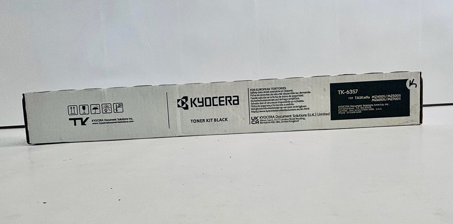 Genuine Kyocera TASKalfa MZ4001i,  MZ5001i, MZ6001i Black Toner TK-6357, TK6357