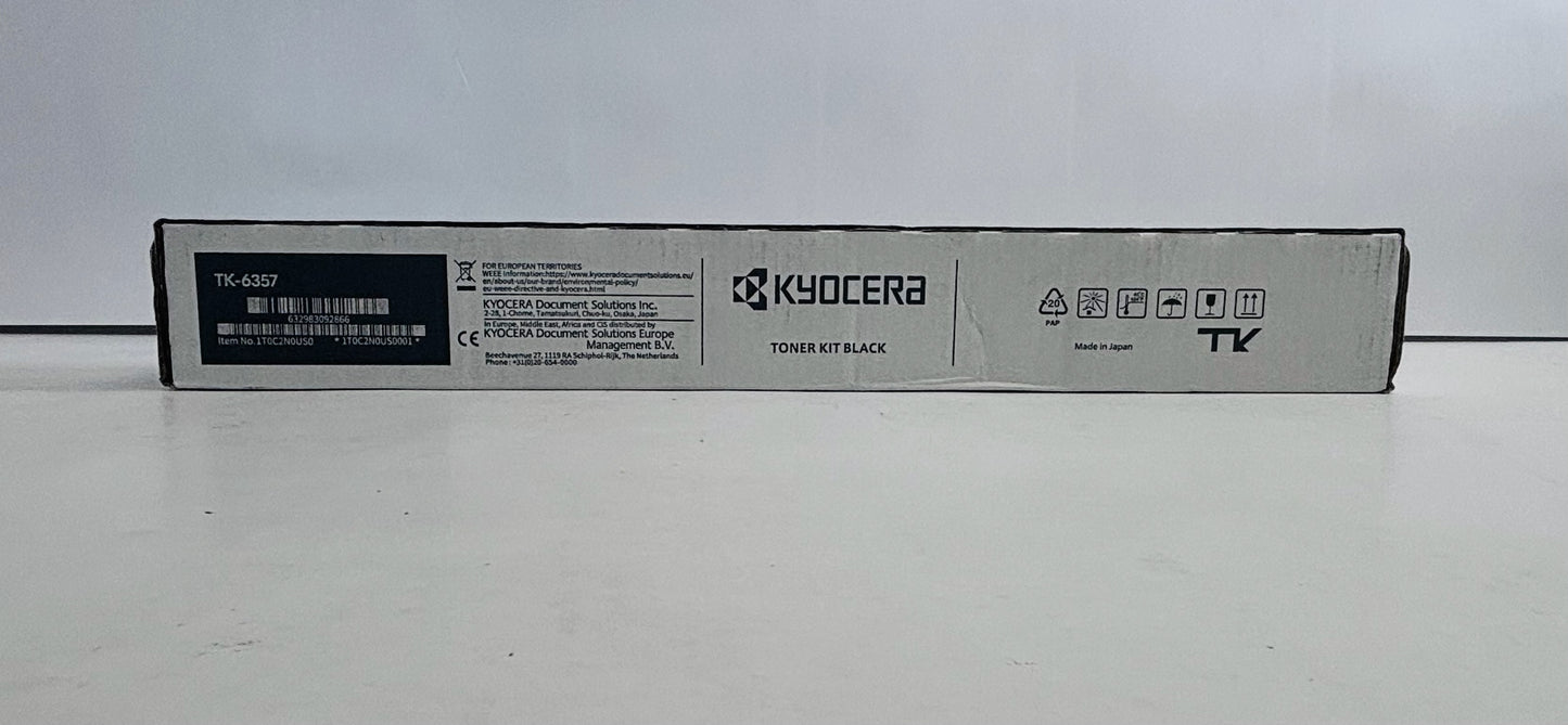 Genuine Kyocera TASKalfa MZ4001i,  MZ5001i, MZ6001i Black Toner TK-6357, TK6357