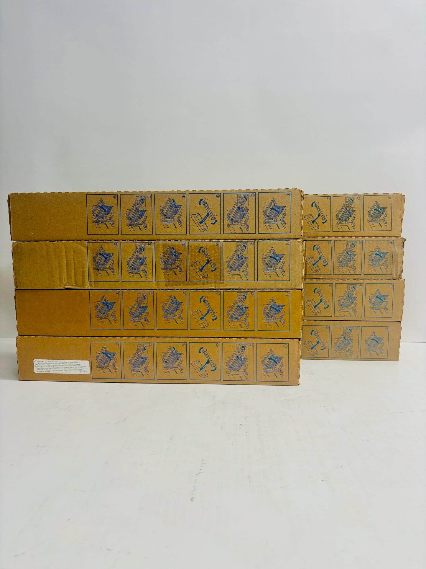 8 Genuine Konica Minolta Bizhub C258,C308,C368 CMMMYKKK Toners TN324