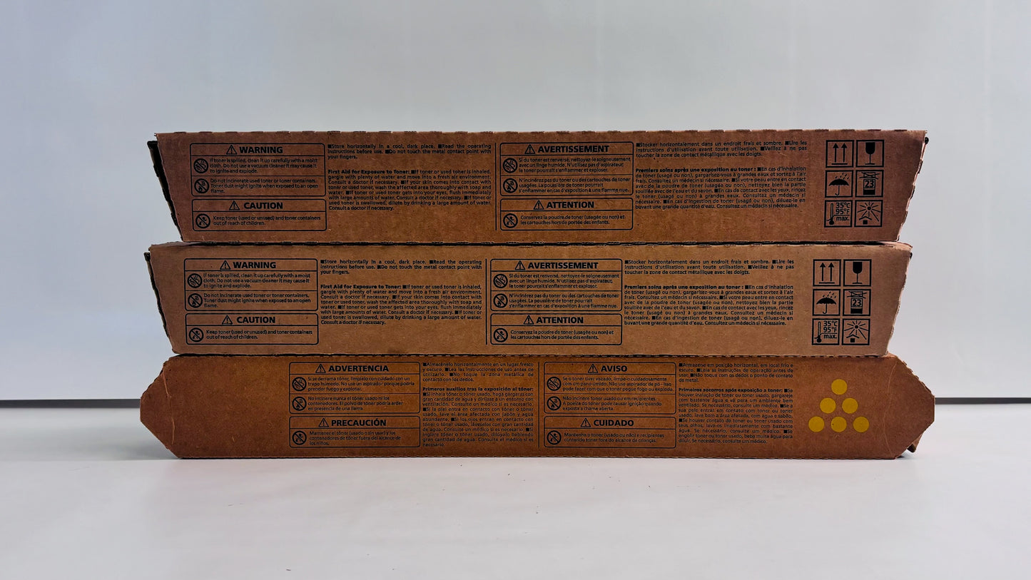 Genuine Ricoh IM C2500,C2000 Cyan, Magenta,Yellow Toners 842308,842309,842310