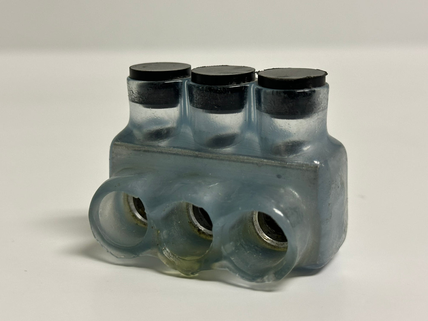 11 PK Polaris (IPL1/0-3C) Insulated Multitap Connector: Clear 3 Ports For 14 AWG – 1/0 AWG