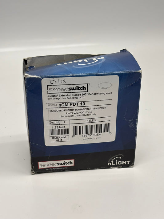 Acuity Controls NCM-PDT-10 Sensor Switch Ceiling Mount Occupancy Sensor