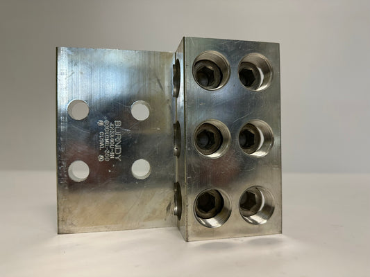 Burndy (KK3A40U-4N) 350- 800 kcmil Dual Rated Universal Mechanical Bolted Lug & Terminal