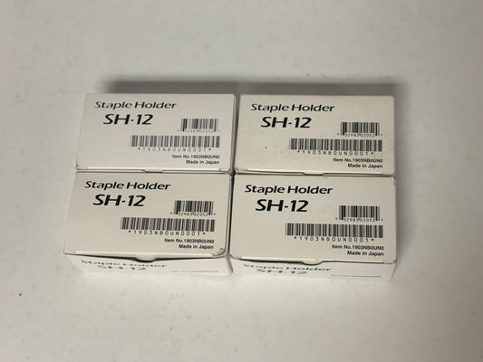 4 OEM Kyocera DF7110,DF790,DF791 Staple Cartridges SH-12 (SH12), 1903NB0UN0