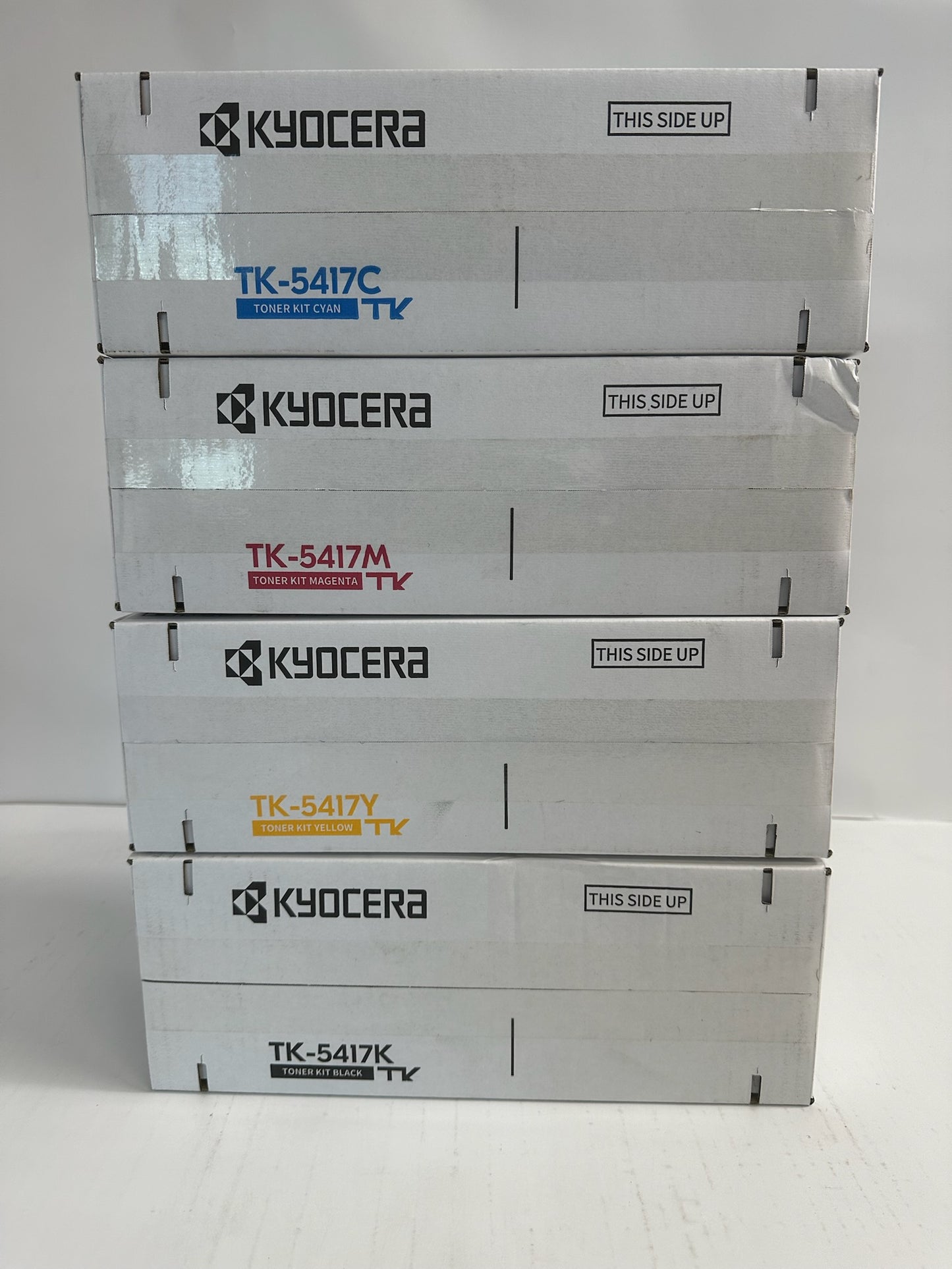 4 New OEM Kyocera TASKalfa MA4500ci,PA 4500ci CMYK Toner Kit TK-5417