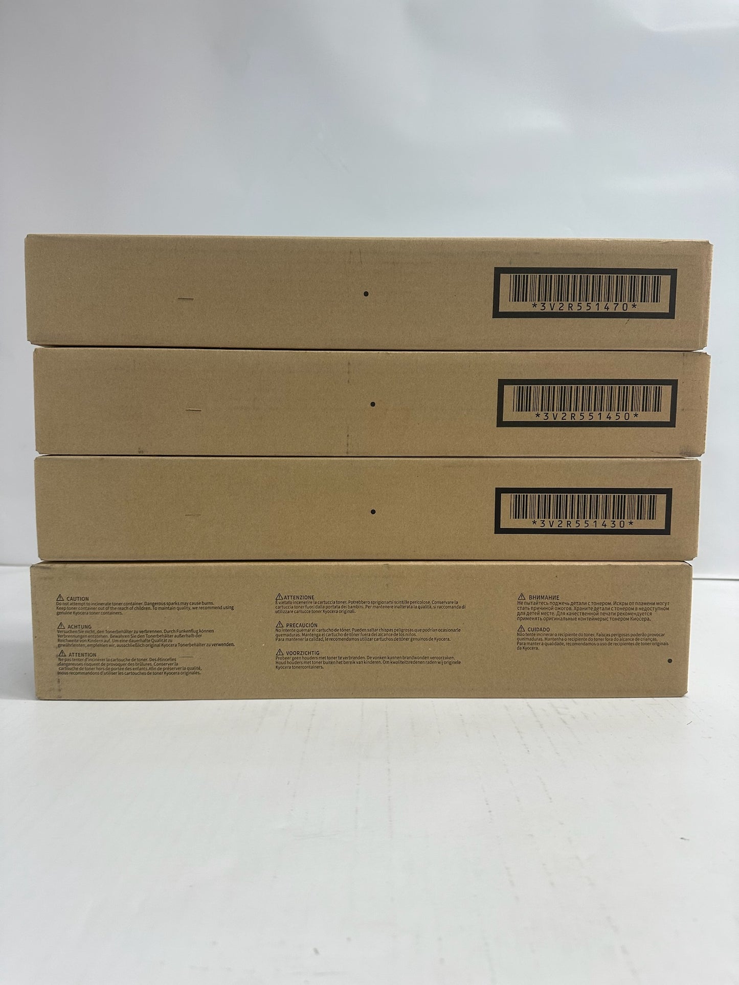 4 New Genuine Copystar CS356ci,CS358ci CMYK Toner Kits TK-5209
