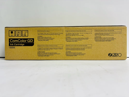Genuine RisoGraph ComColor GD7330, GD9630  Yellow Ink S-7283UA (Exp.10.7.24)