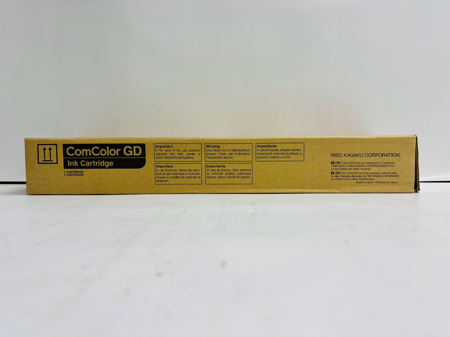Genuine RisoGraph ComColor GD7330, GD9630  Yellow Ink S-7283UA (Exp.10.7.24)