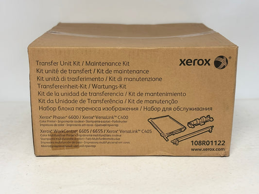 OEM Xerox Phaser6600DN, VersaLinkC400 Maint. Kit, Transfer Belt Unit 108R01122
