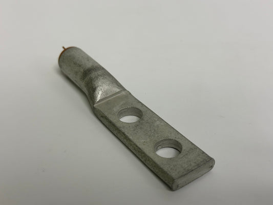 3 PK Burndy (YA25A5) Compression Terminal 1/0 AWG Al 2-Hole 3/8" Stud 1-1/16" Spacing
