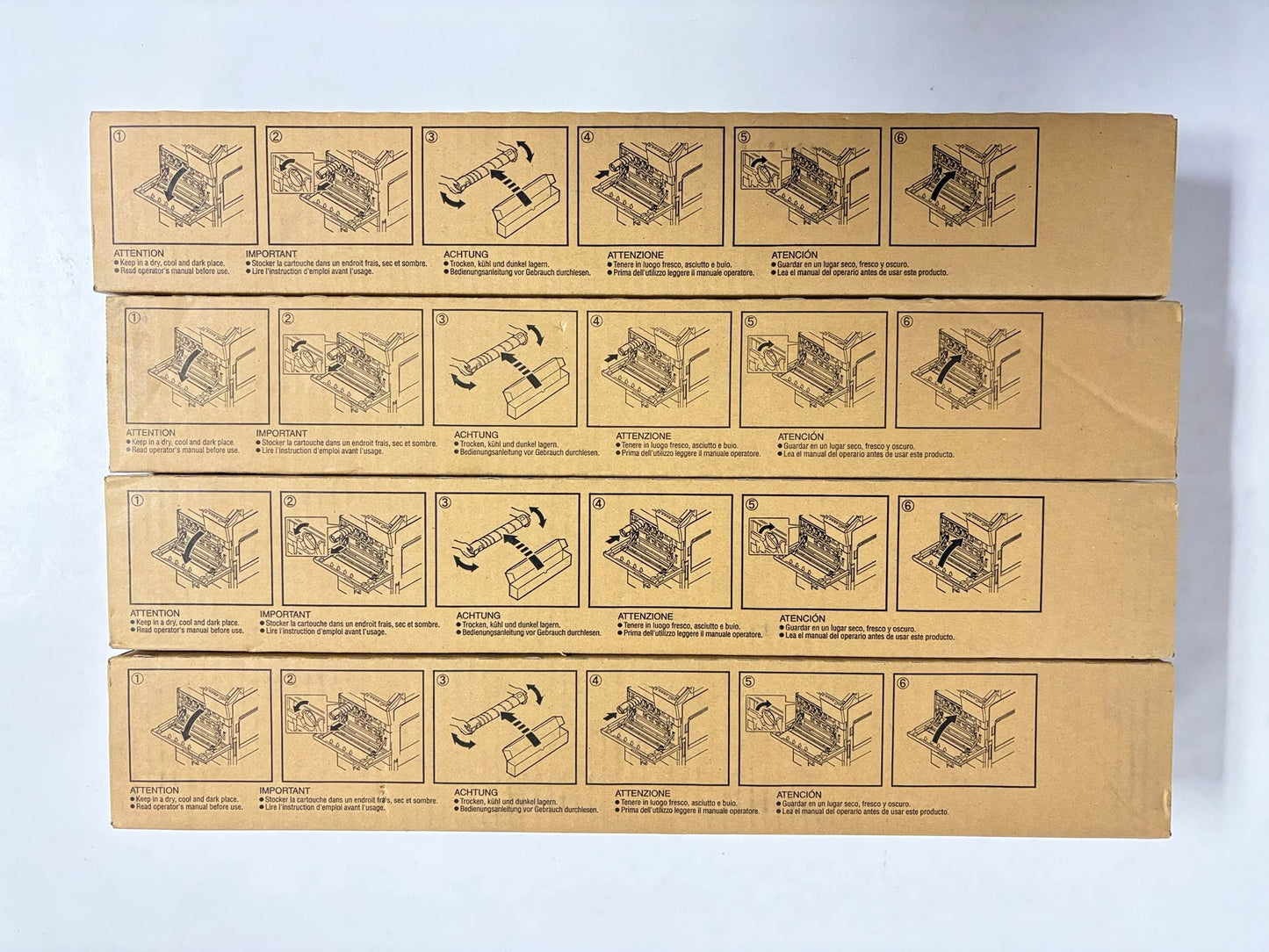 4 OEM Muratec MFX-C3690,C3090,C2590 TS3690 CMYK Toner A8DA4M1,A3M1,A2M1,A1M1