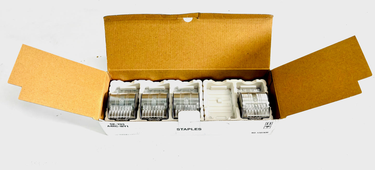 Box of 4 Genuine Konica PRO 951,FS-532 Finisher Staple Cartridges SK-703