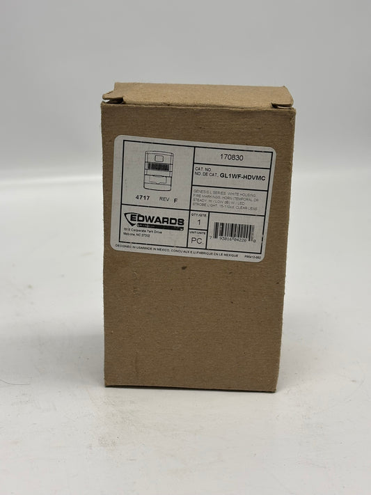 Edwards GL1WF-HDVMC White Horn Strobe