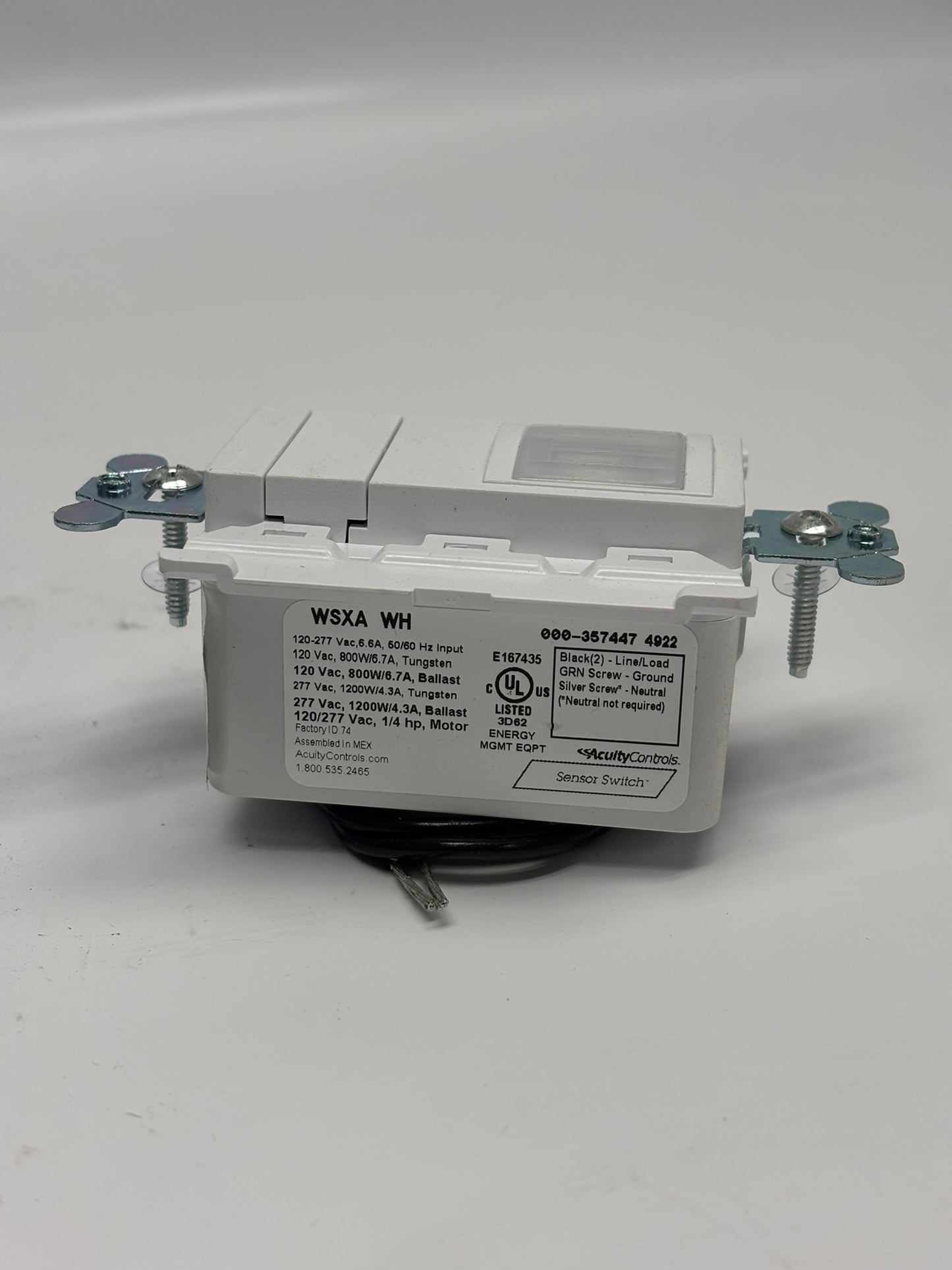 2-Pack Acuity WSXA Lithonia Lighting Wall Switch Sensor