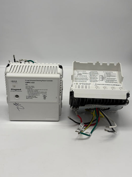 2-Pack Legrand LMRC-222 Two Load Universal Dimming Room Controller, No Box