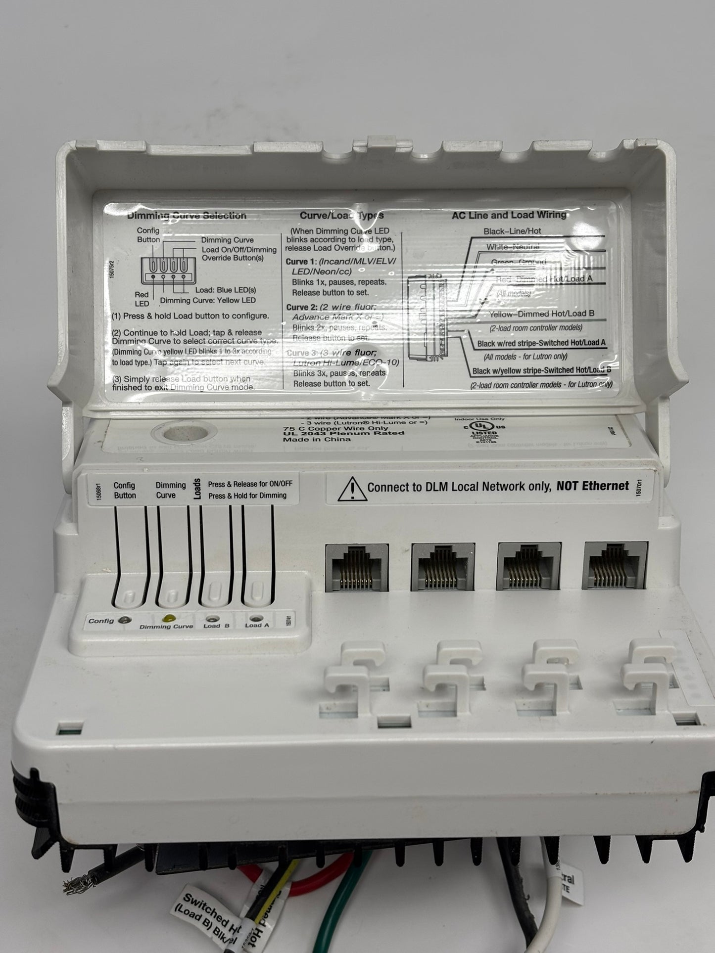 2-Pack Legrand LMRC-222 Two Load Universal Dimming Room Controller, No Box