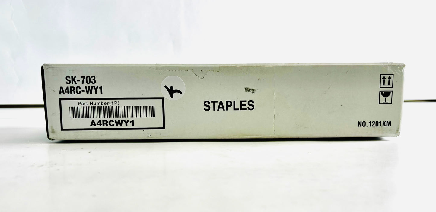 New Genuine Konica FS532 Box of 5 Staple Cartridges SK703, SK-703, A4RC-WY1