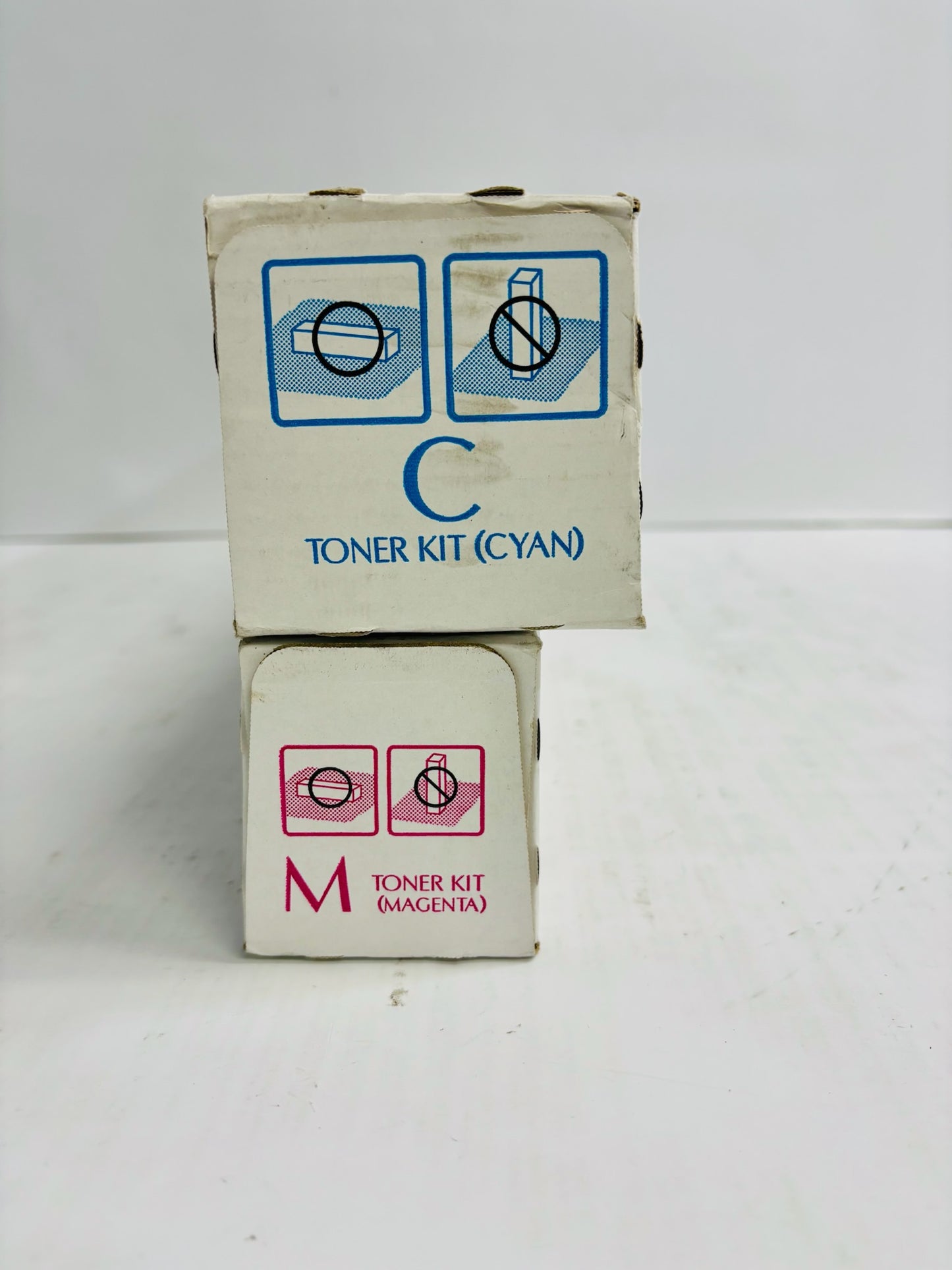 2 OEM Kyocera TASKalfa 3552ci,3553ci,4052ci CM Toners TK-8527 (No Yellow&Black)