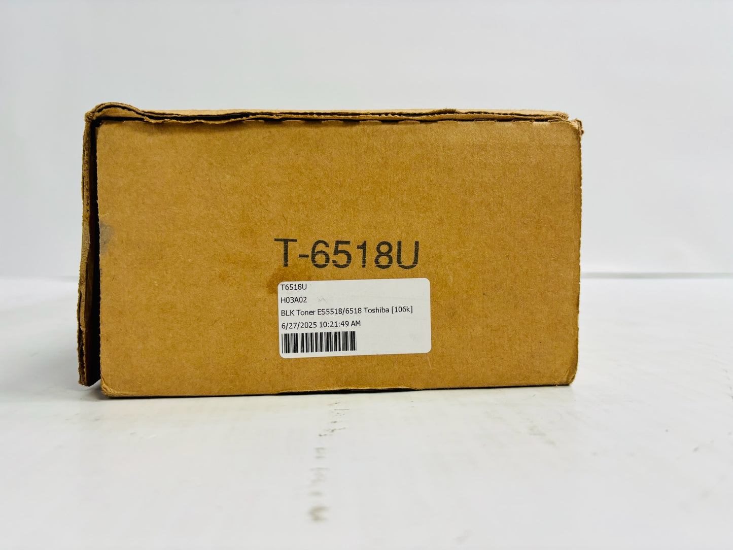 New Genuine Toshiba e-STUDIO 5518A, 6518A, 7518A, 8518A Black Toner T-6518U