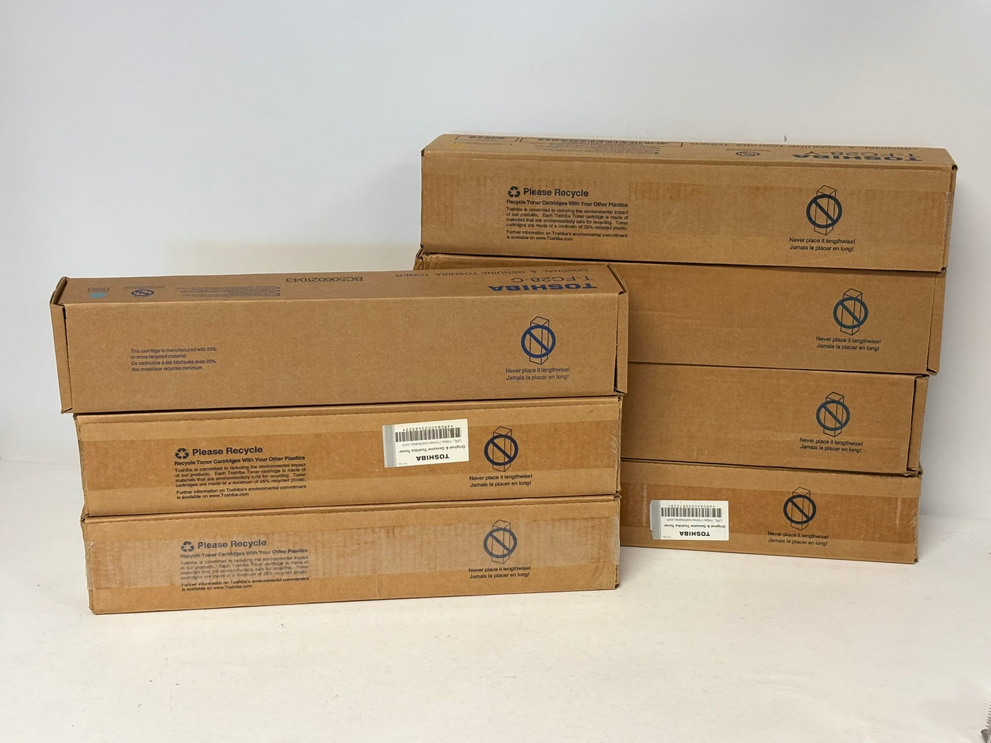 7 OEM Toshiba eSTUDIO 2330C,2820C,3530C,4520C CCMYYKK Toners T-FC28(TFC28)