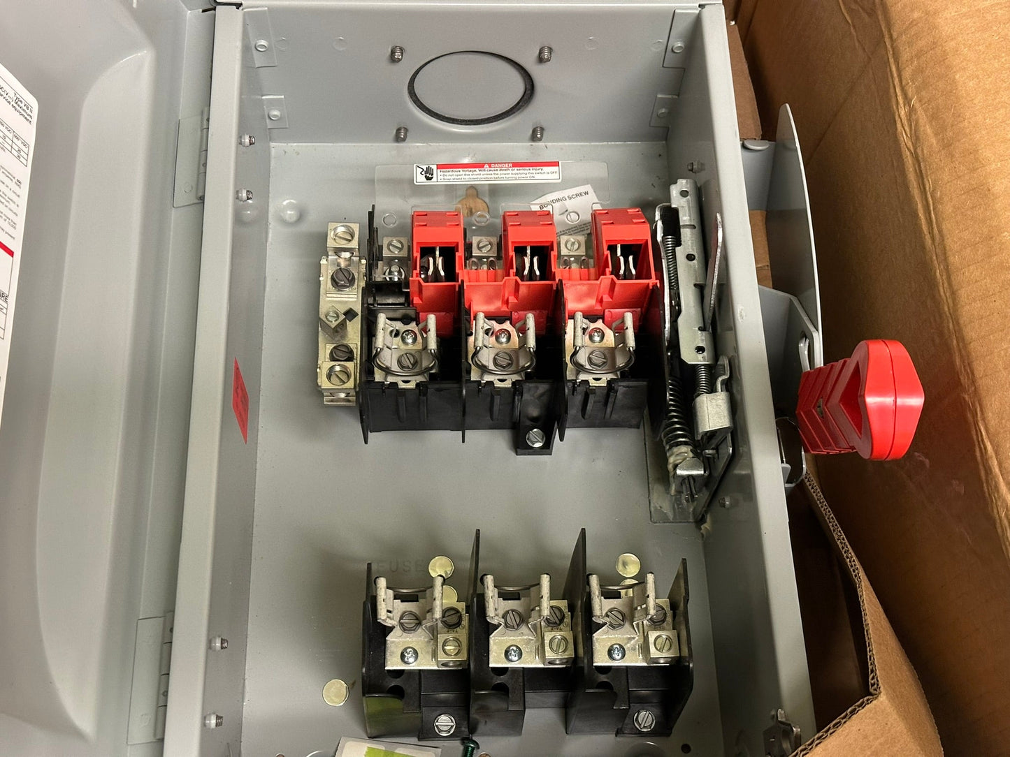 Siemens (HF362NR) Heavy Duty Safety Switch 60A 600V- 600CDC Type 3R