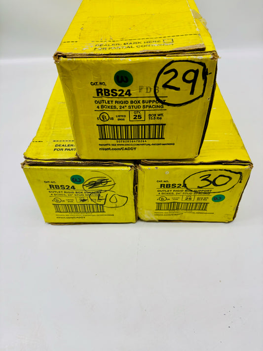 99 Pk nVent Caddy RBS24 24in Rigid Box Support for Metal Studs