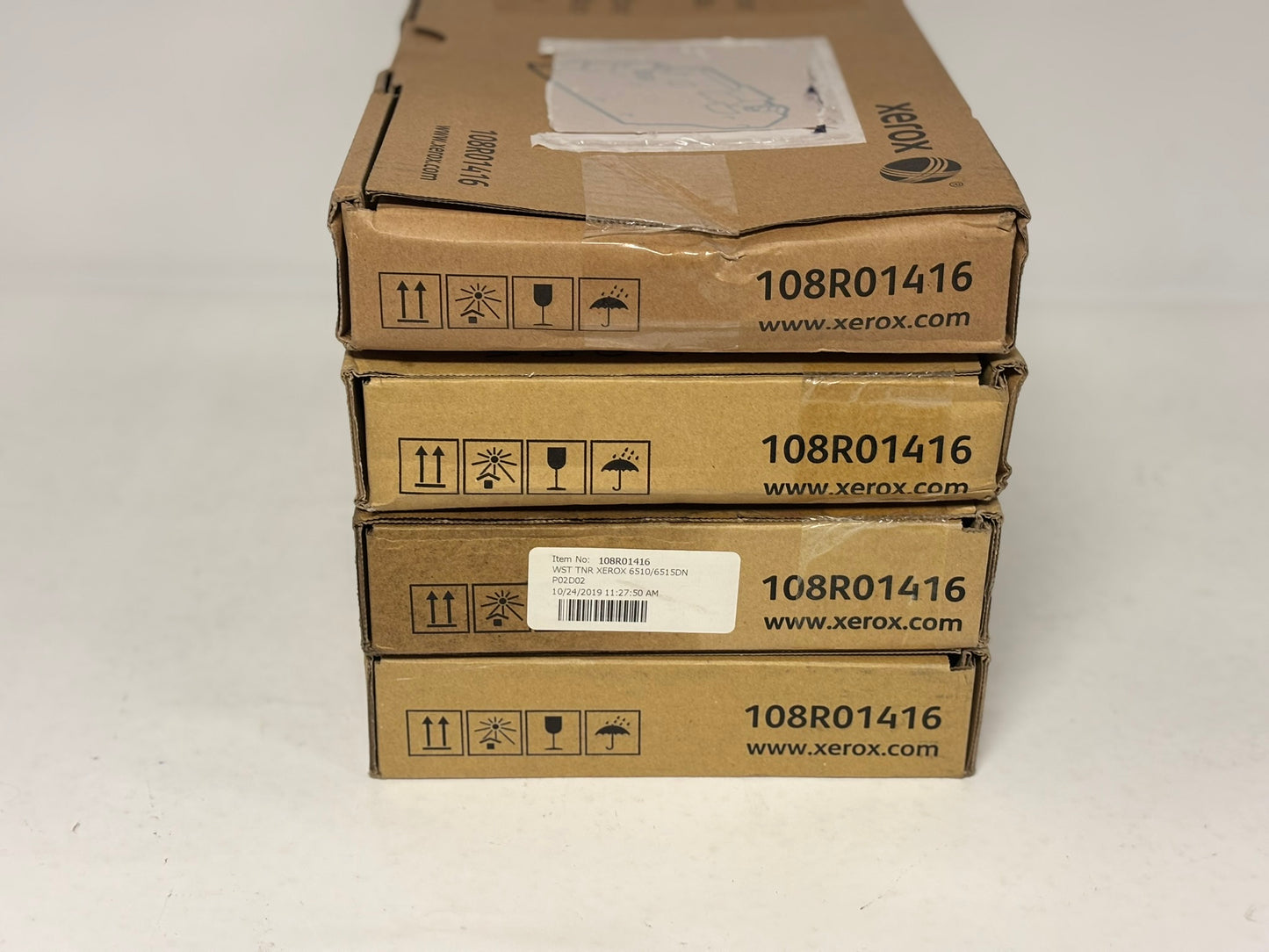 4 OEM Xerox Phaser6510 VersaLink C500,C600,C605 Waste Toner Cartridges 108R01416