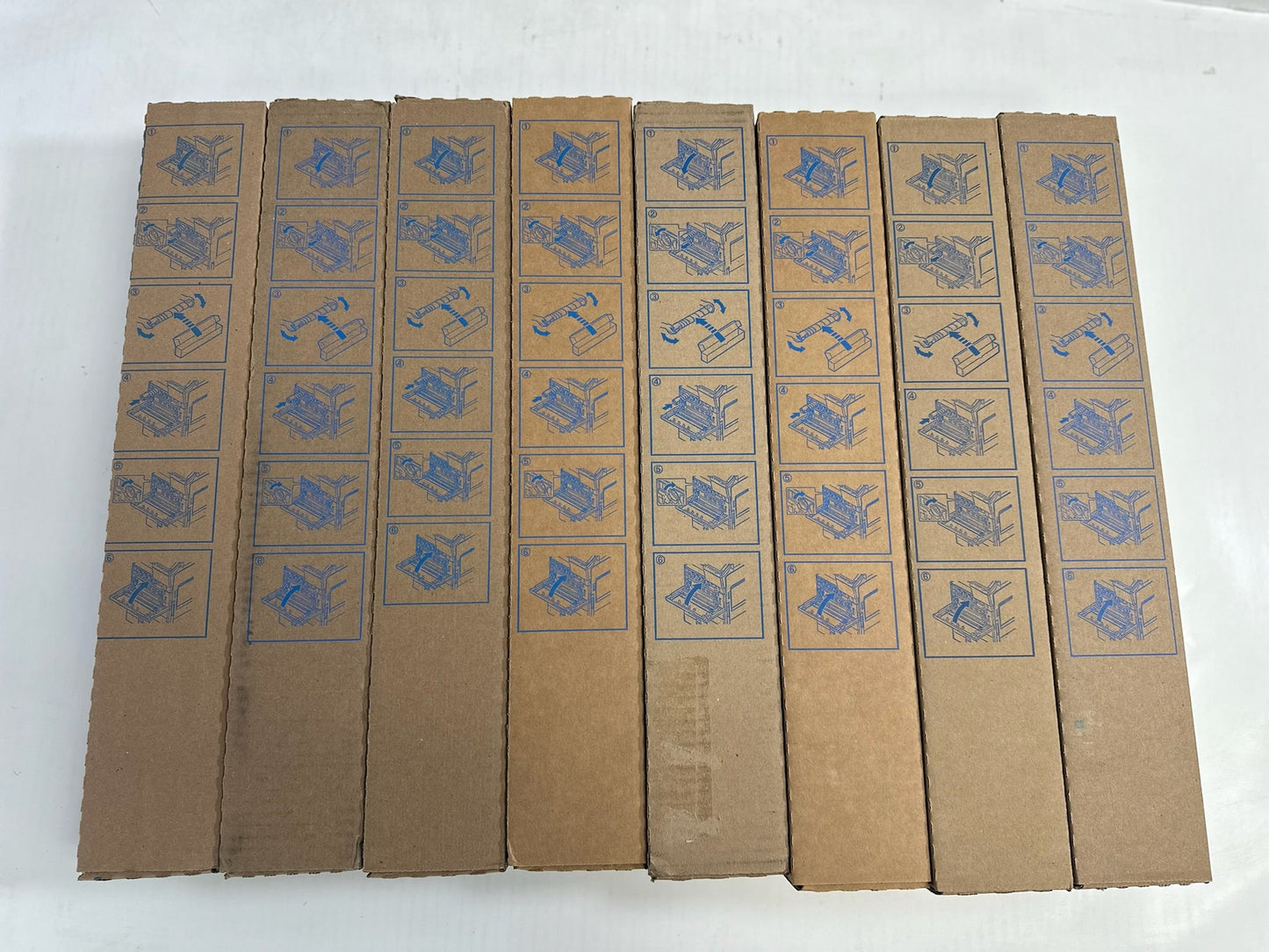 8 New Genuine Konica C458,C558,C658 CCMMYYKK Toners TN514 (TN514JK)