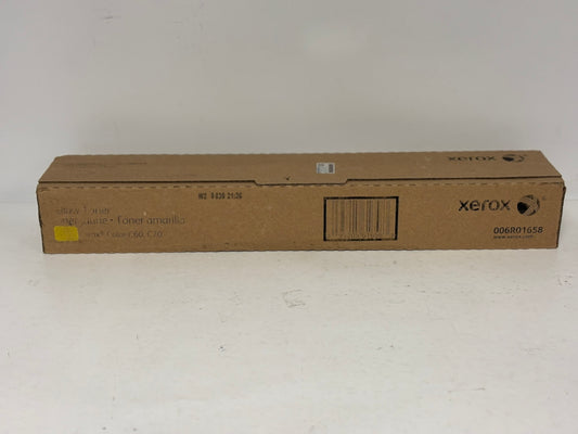 New Genuine Xerox Color C60, C70 Yellow Toner Cartridge 006R01658