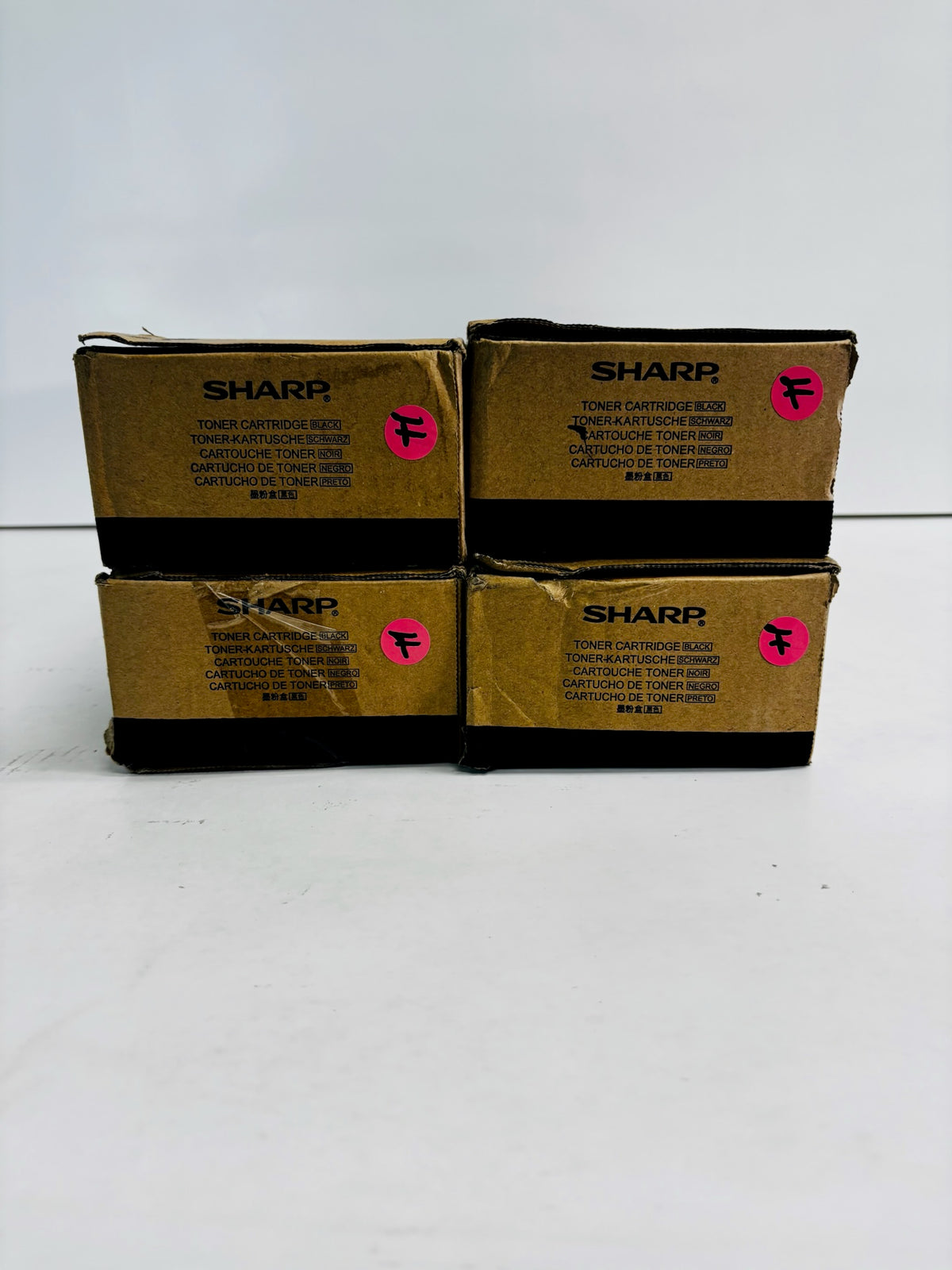 4 Genuine Sharp MXM3050,3070,3570,4050,5050 Black Toners MX-561NT, MX561NT