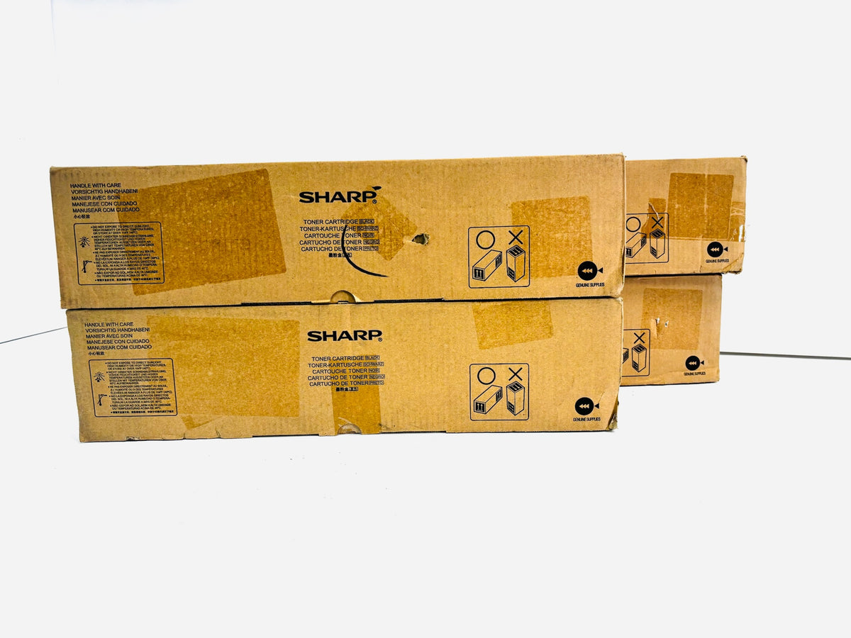 4 Genuine Sharp MXM3050,3070,3570,4050,5050 Black Toners MX-561NT, MX561NT