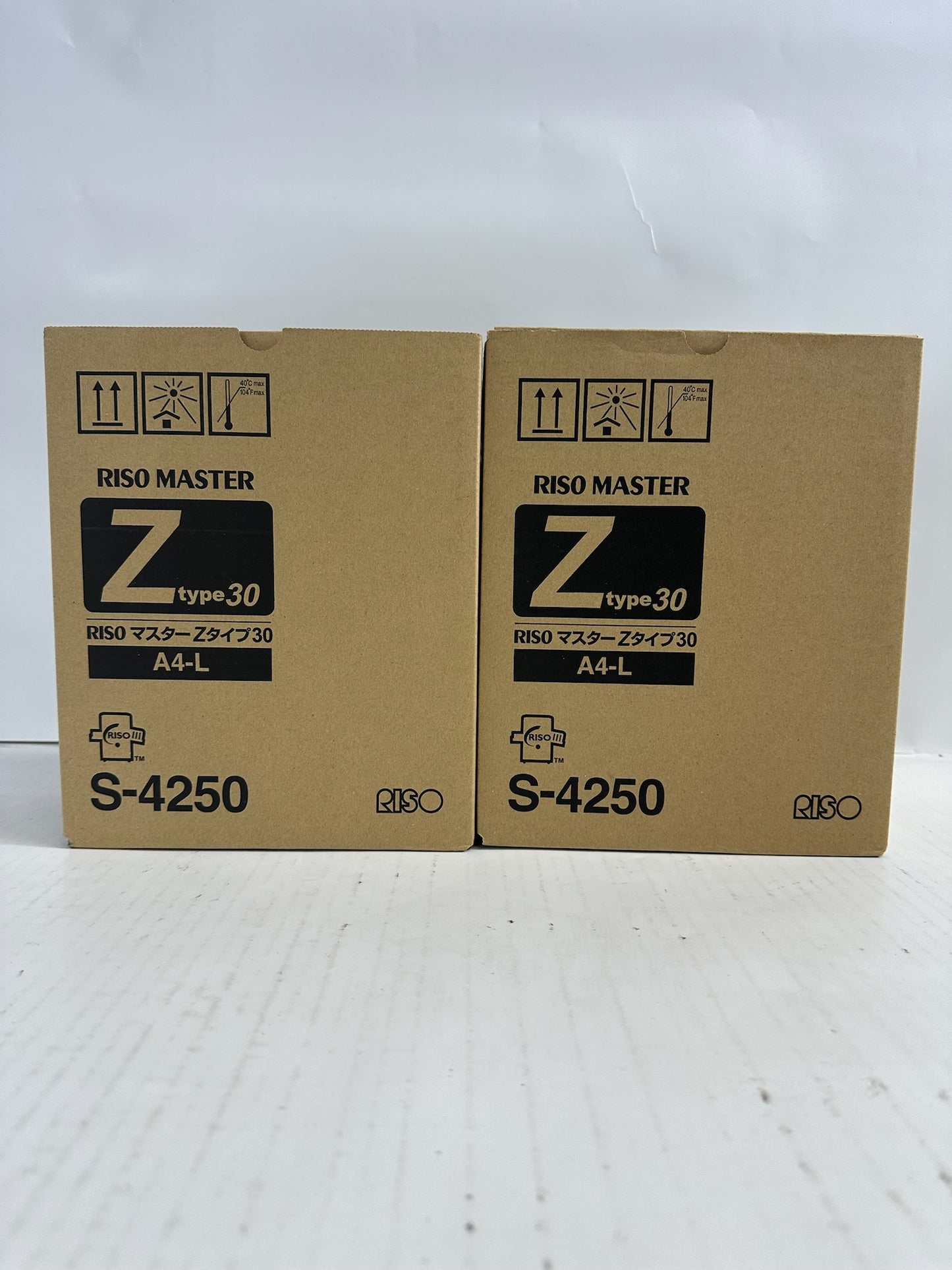 2 New Genuine Riso Master EZ 220,SF 5230 Paper Master Roll S-4250 Z type 30