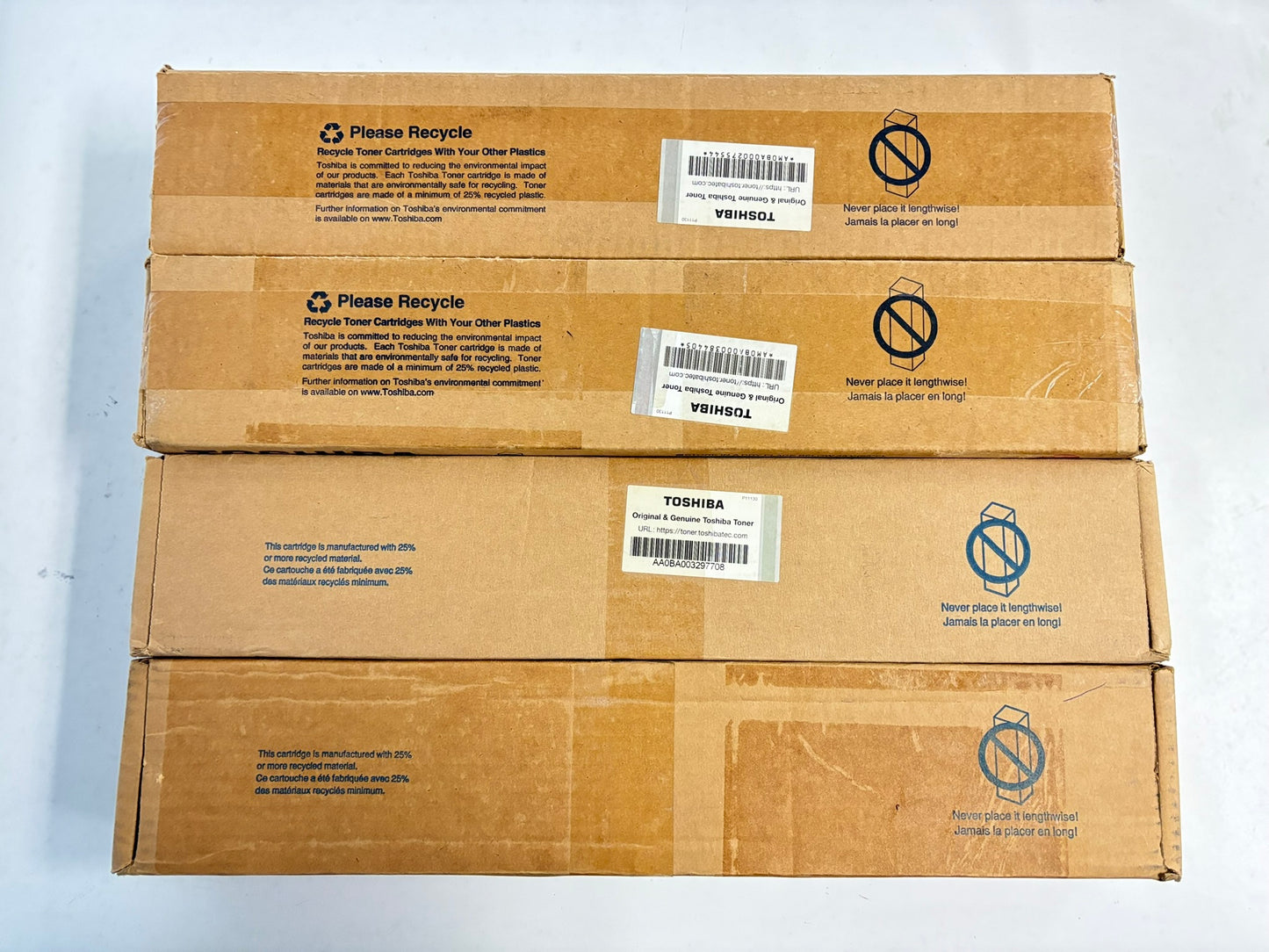 4 OEM Toshiba eSTUDIO 2330C,2820C,3530C,4520C CMYK Toners T-FC28 (TFC28)