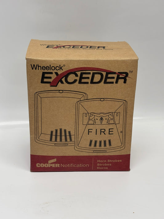 Eaton 127380 Wheelock Exceeder Fire Alarm Horn/Strobe