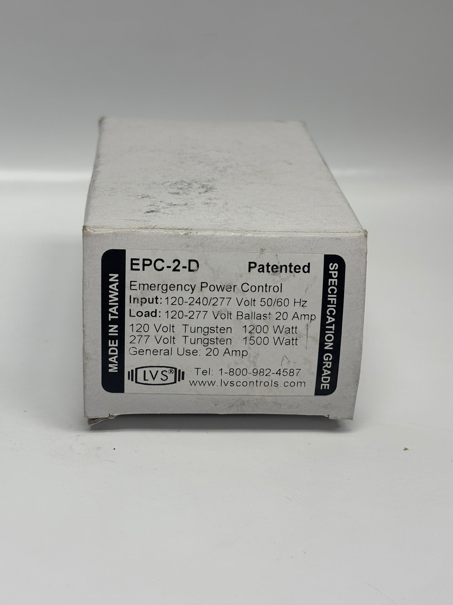 LVS Controls EPC-2-D Emergency Power Control