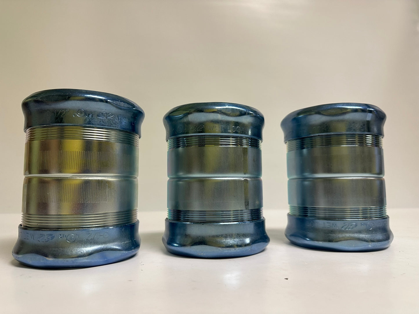 3 PK Raco (2954RT) 3-1/2" Compression Coupling EMT Type Rain Tight