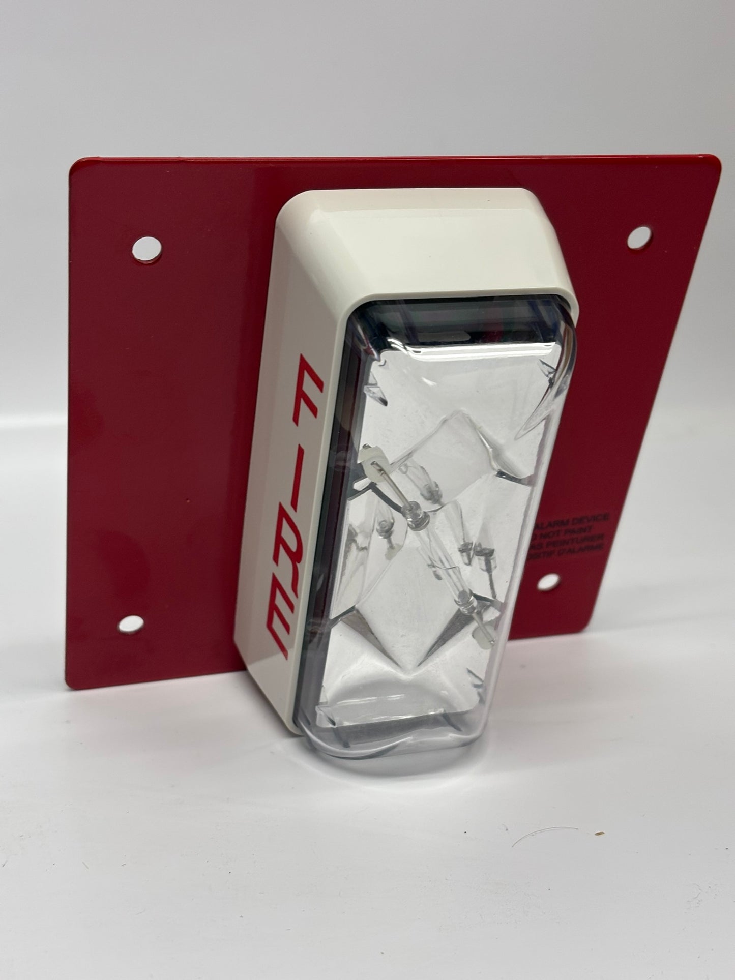Edwards CS405-7A-T Strobe with Terminals, 24V DC, Red