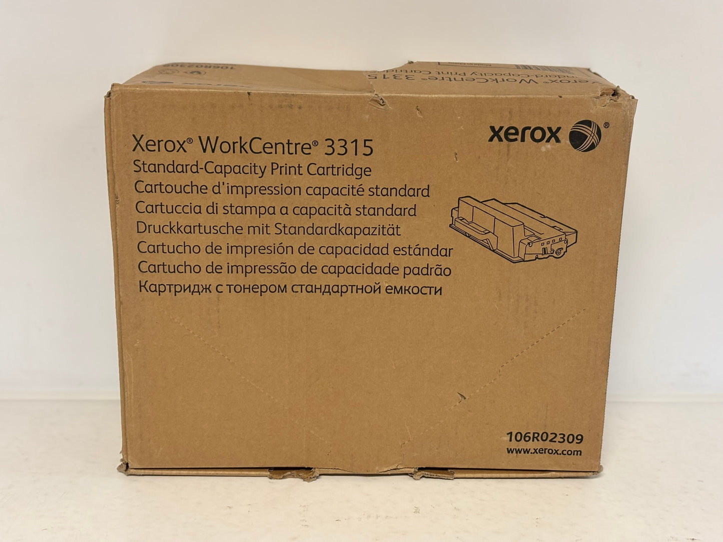 Cosmetic OEM Xerox WorkCentre 3315dn Black Toner Cart 106R02309 (106R2039)