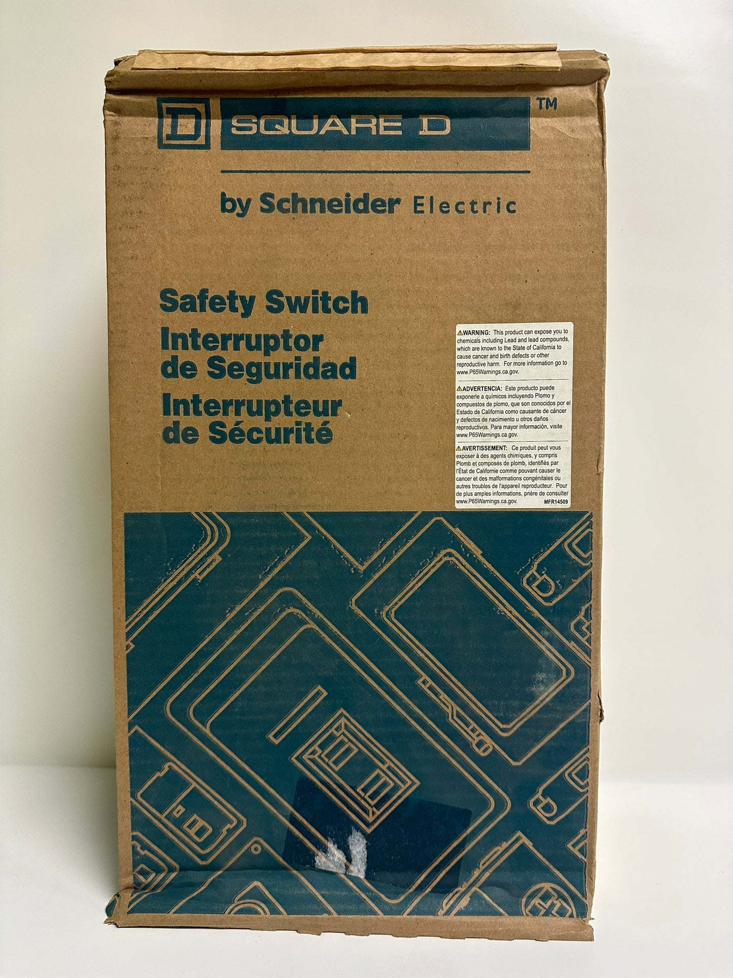 Square D (HU362AWK) 60A 600V Non-Fusible NEMA 12 Safety Switch