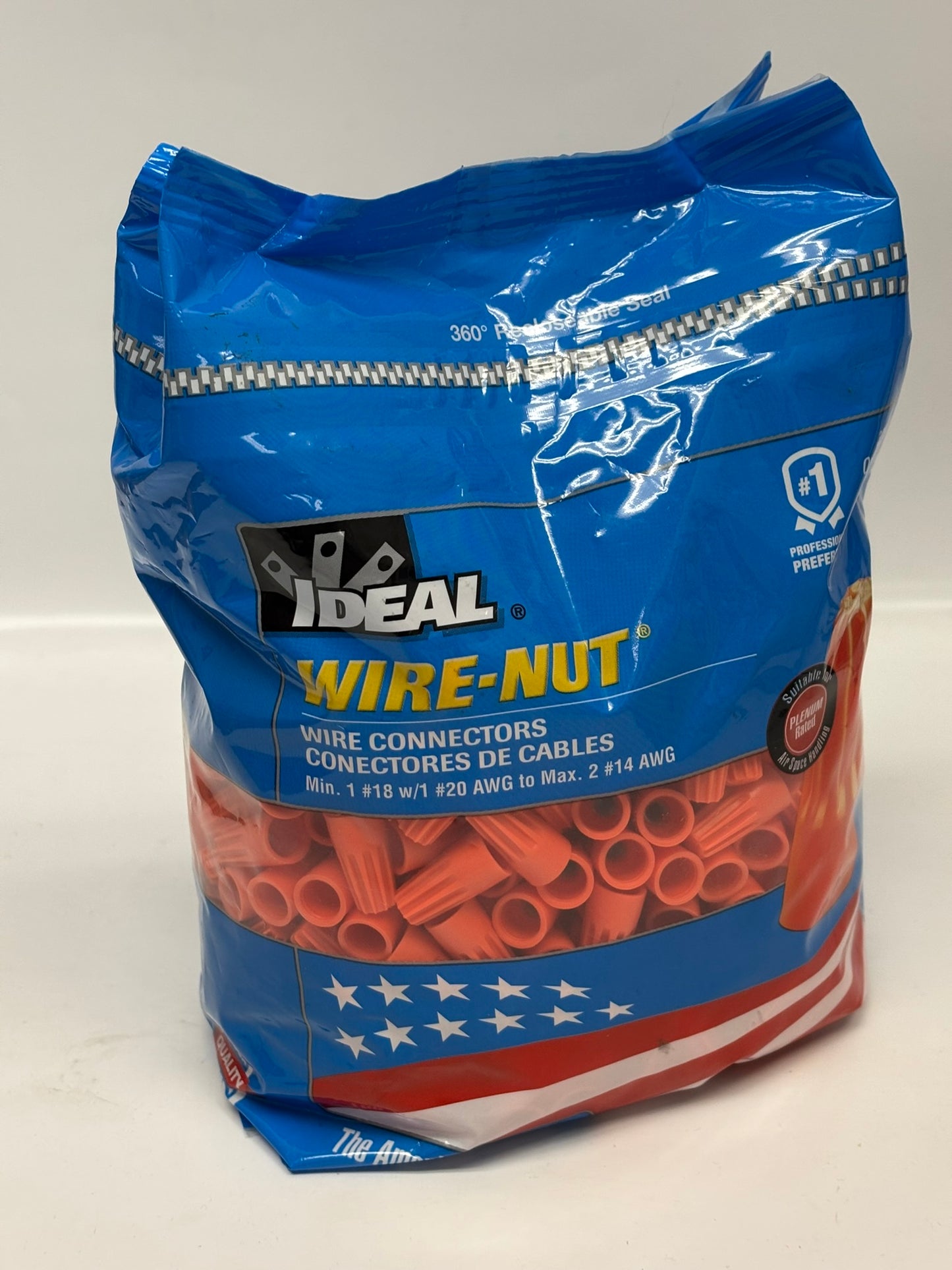 Ideal 30-273 Wire-Nut Wire Connectors 500-Pack
