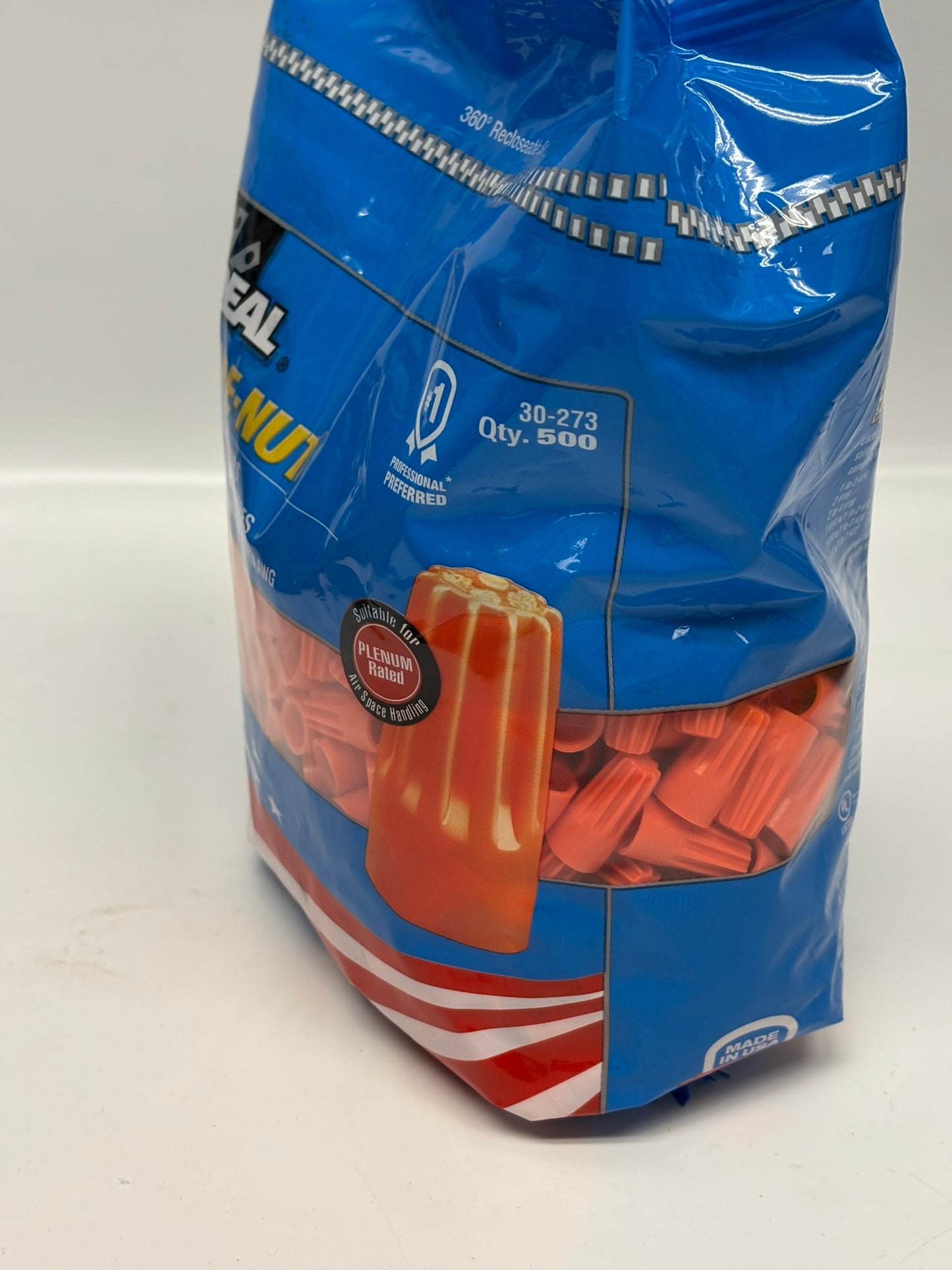 Ideal 30-273 Wire-Nut Wire Connectors 500-Pack